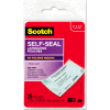 Scotch® Self-Sealing Laminating Pouches, 9.5 mil, 2 7/16 x 3 7/8, Business Card Size, 25