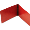 Oxford® PressGuard Coated Report Cover, Prong Clip, Legal, 2" Capacity, Red