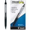 Pilot® Precise V10RT Retractable Roller Ball Pen, Bold 1 mm, Black Ink/Barrel, Dozen