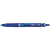 Pilot® Acroball Colors Advanced Ink Retractable Ballpoint Pen, 1mm, Blue Ink/Barrel, Dozen