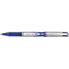 Pilot® VBall Grip Liquid Ink Stick Roller Ball Pen, .7mm, Blue Ink, Blue/Silver Barrel, Dozen