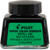 Pilot® Jumbo Refillable Permanent Marker Ink Refill, Black