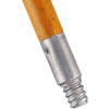 Rubbermaid® Lacquered Wood Broom Handle, with Threaded-Tip, Natural - FG636400LAC