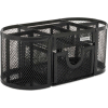 Rolodex™ Mesh Pencil Cup Organizer, 9-3/8"W x 4-1/2"D x 4"H, Black