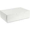 Bakery Boxes 14" x 10" x 4" White - 100 Pack