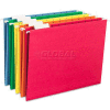 Smead® Hanging File Folders, 1/5 Tab, 11 Point Stock, Letter, Assorted Colors, 25/Box