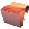 Smead® A-Z Indexed Accordion Expanding Files, 21 Pockets, Kraft, Letter, Brown