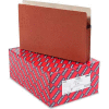 Smead® 3-1/2" Accordion Expansion Drop Front Pocket, Legal, Manila/Redrope, 25/Box