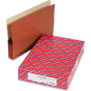 Smead® 3-1/2" Accordion Expansion File Pockets, 1/3 Tab, Lgl, Manila/Redrope, 10/Box