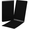 Smead® End Opening Pressboard Report Cover, Prong Fastener, Legal, Black
