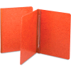 Smead® Side Opening Pressboard Report Cover, Prong Fastener, Letter, Red