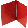 Smead® Side Opening PressGuard Report Cover, Prong Fastener, Letter, Red