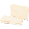 Universal® Recycled Interior File Folders, 1/3 Cut Top Tab, Legal, Manila, 100/Box