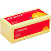 Universal&#174; Standard Self-Stick Notes, 3 x 3, Yellow, 12 100-Sheet Pads/Pack