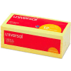 Universal® Standard Self-Stick Notes, 3 x 3, Yellow, 12 100-Sheet Pads/Pack