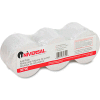 Universal® Adding Machine/Calculator Roll, 16 lb, 1/2" Core, 2-1/4" x 150 ft, White, 3/Pack