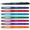Universal™ Stick Porous Point Pen, Medium 0.7mm, Assorted Ink/Barrel, 8/Pack