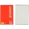 Universal® Steno Book, Gregg Rule, 6 x 9, Green, 80 Sheets/Pad