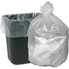 Waste Can Liners, 7-10 Gallon, 6 microns, 24"W x 24"H, Natural, 1,000 Bags/Case