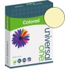 Colored Paper - Universal UNV11201 - Canary - 8-1/2 x 11 - 20 lb. - 500 Sheets/Ream