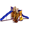 UPlay Today™ Timber Glen Commercial Playground Playset, Playful (Red, Yellow, Blue)