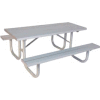 8' Extra Heavy Duty Table, Aluminum 96"L x 68"W