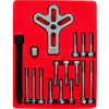 Urrea Harmonic Balancer Puller Set, 4205, 17 Pieces