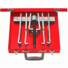 Urrea Straight Jaw Puller Set 4234B, 10 Ton, 2-Way 6 Jaws, 12 Pieces