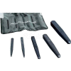 Urrea Pipe Extractor Set 9500A, 1/8" To 3/8", Straight Flute, 5 Pieces