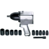 Urrea Heavy Duty Pin Clutch Pistol Grip Impact Wrench Set UP734HKM, 1/2" Drive, 7000 RPM