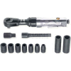Urrea Heavy Duty Ratchet Wrench Set UP886HKM, 1/2" Drive, 150 RPM, 50 ft-lb, 12 Pieces