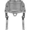 4" 316 Stainless Steel Type DC Coupler with Dust Cap