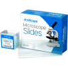 AmScope BS-50P-100S-22 50 pcs. Pre-Cleaned Blank Microscope Slides and 100 pcs. Square Cover Slips