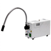 AmScope HL250-AS 150W Single Gooseneck Fiber Optic Illuminator, White