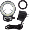AmScope LED-144B-ZK LED Adjustable Compact Microscope Ring Light with Adapter