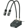 AmScope LED-6W Powerful 6-Watt LED Dual Gooseneck Illuminator