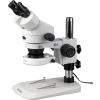 AmScope SM-1BNY-80S 7X-90X Stereo Zoom Inspection Microscope with 80-LED Ring Light