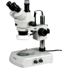 AmScope SM-2T-LED 7X-45X LED Trinocular Zoom Stereo Microscope
