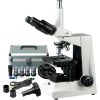AmScope T600A-PCT-10M 40X-1600X Turret Phase Contrast Trinocular Microscope with 10MP Camera