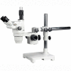 AmScope ZM-3TW3 2X-225X Ultimate Trinocular Zoom Microscope on Single-Arm Boom Stand