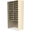 Marvel® 20 Pocket Sorter/Riser, 48"H x 23-1/2"W, Putty