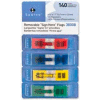Sparco™ "Sign Here" Flags, 1/2" x 1-3/4", Assorted, 140 Flags/Pack