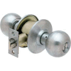 Ultra Hardware Lock Storeroom Ball Knob Ss K/D - Pkg Qty 6