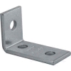 Unistrut 1-5/8" 90° Fitting P1458eg, 3 Hole, Electro-Galvanized - Pkg Qty 50