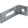 Unistrut 1-5/8" 90° Fitting P1498eg, 1 Hole, 1 Slot, Electro-Galvanized - Pkg Qty 25