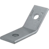 Unistrut 1-5/8" 45° 2 Hole Angular Fitting P1546eg, Electro-Galvanized - Pkg Qty 20