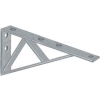 Unistrut 1-5/8" Bracket P1777eg, Electro-Galvanized, 16-1/2" - Pkg Qty 5