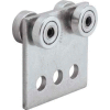 Unistrut 1-5/8" Trolleys P2950eg, Electro-Galvanized - Pkg Qty 10