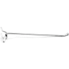 10" Peg Hook, Ball Tip, Bright Silver (Pack of 10)