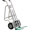 Valley Craft® Aluminum Deep Frame Mini Pallet Truck Penumatic Wheels F84906A